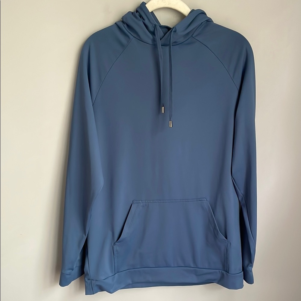 Grayson & Dunn Men's Blue Pullover Hoodie Size Medium